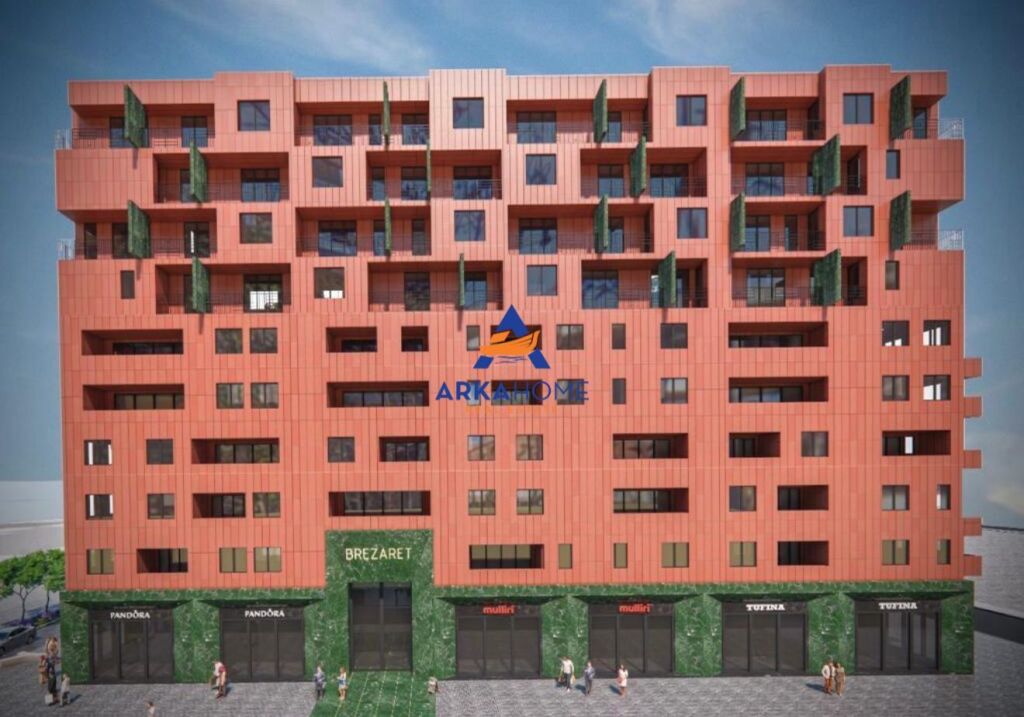 SHITET APARTAMENT 1+1+VERANDE "TE KOMPLEKSI BREZARET, 5 MAJI" 133.000 EURO