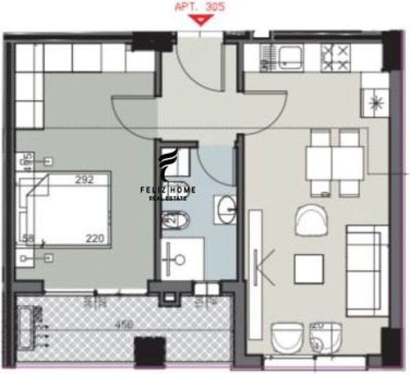 VENDESI APPARTAMENTO 1+1 SELITE 15.000.000 LEKE FH-90475