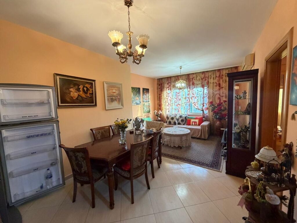 🏠 FOR RENT – APARTMENT 1+1  📍 Near the Flour Factory 🏢 6th floor 🛗 Building with elevator 🛋️ Furnished 💰 Price: 45,000 old lek/month  📩 For more information, contact in private