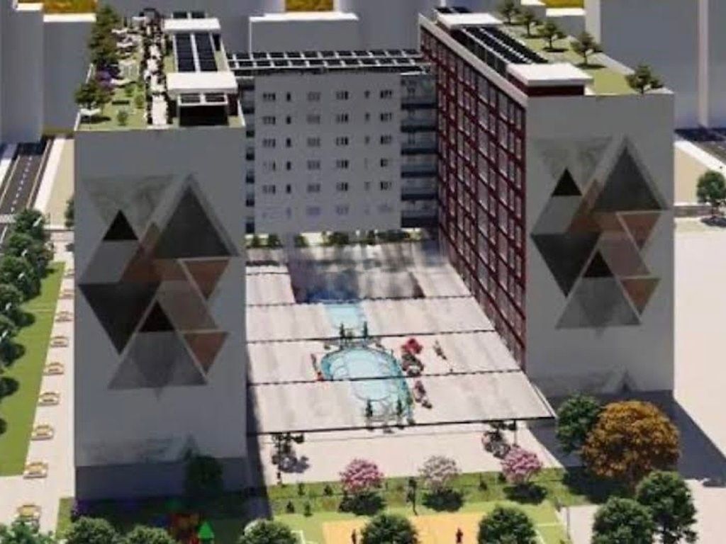 We offer 2+1+2 for sale in Guce Complex 266,750 €