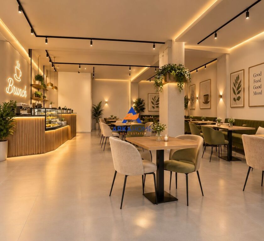 BUSINESS PREMISES FOR RENT 154 M2 "DRY LAKE" 1800 EURO