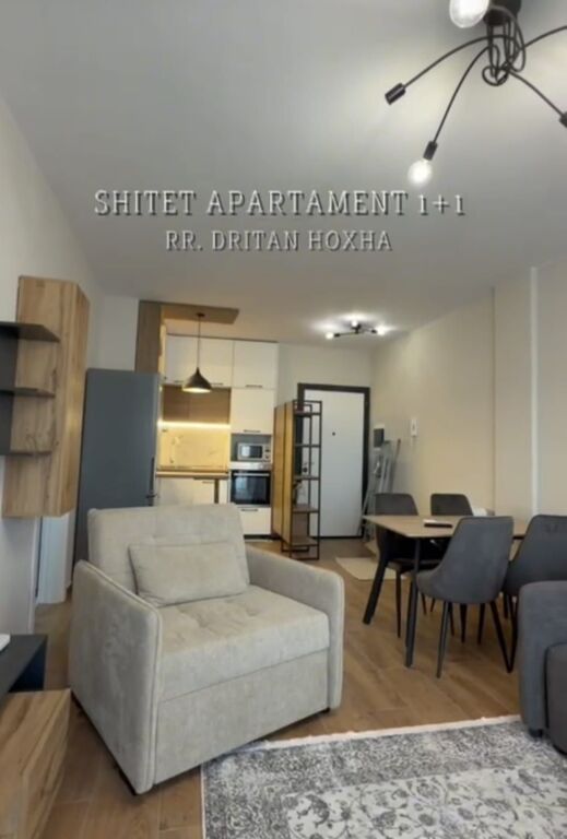Apartment 1+1 for rent at Complex E-88, Lapraka, Dritan Hoxha Street, former Customs, Blackbird.