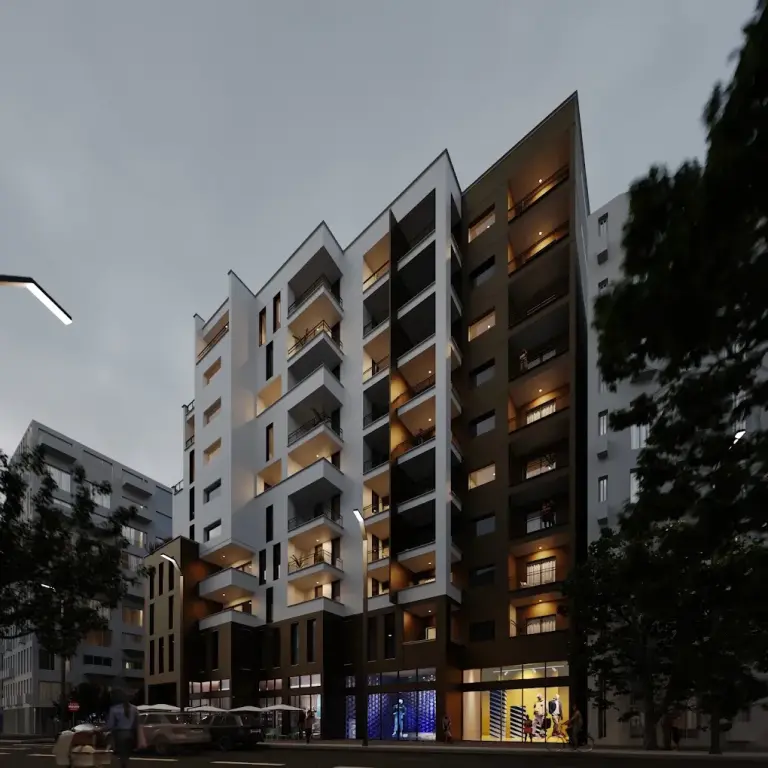 SHITET APARTAMENT 2+1+GARDEROBE TEK MARA RESIDENCE NE DON BOSKO!