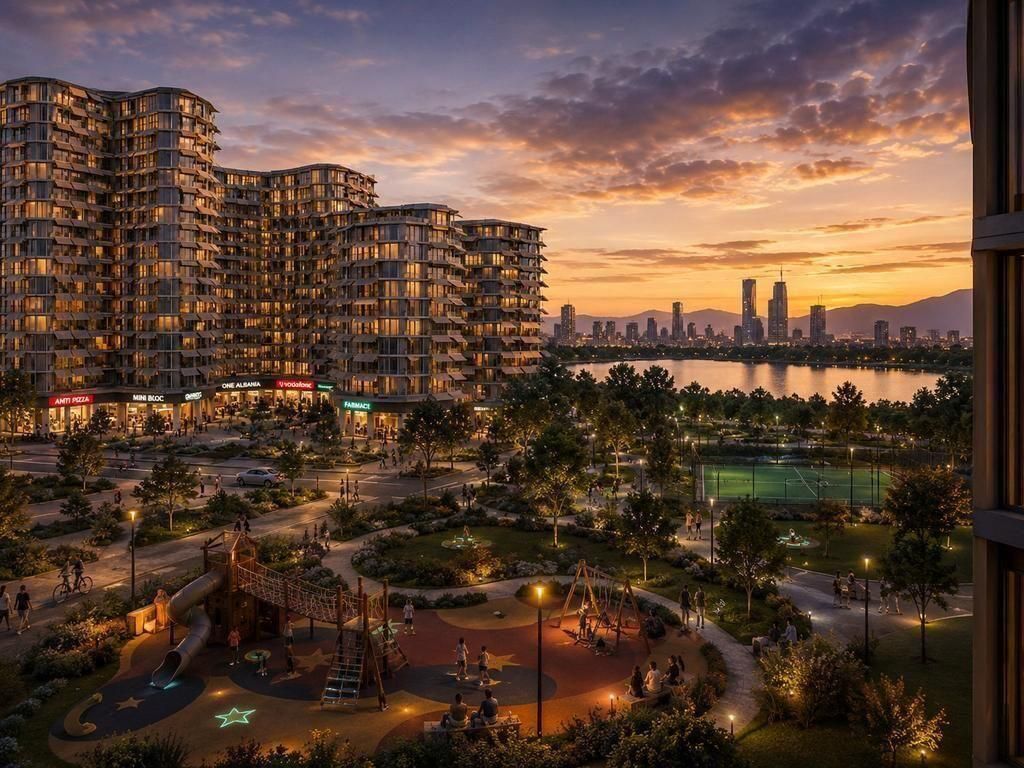 2+1 apartment for sale at Coral Building in Paskuqan.