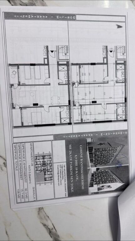 Apartment 2+1+2 in Xhamllik