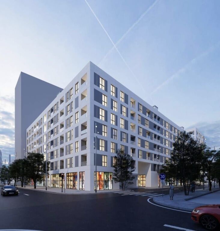 Shitet apartament 2+1+2 tek Rezidenca San Paolo , Rruga Jordan Misja , Bulevardi i Ri , ish Stacioni i Trenit .