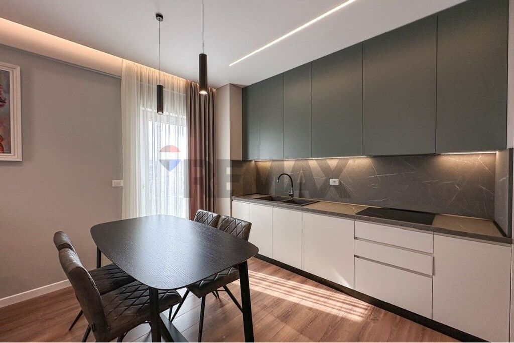 We offer a 2+1 apartment for rent in one of the highest quality residences in Tirana.