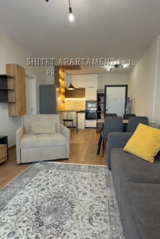 Apartment 1+1 for rent at Complex E-88, Lapraka, Dritan Hoxha Street, former Customs, Blackbird.