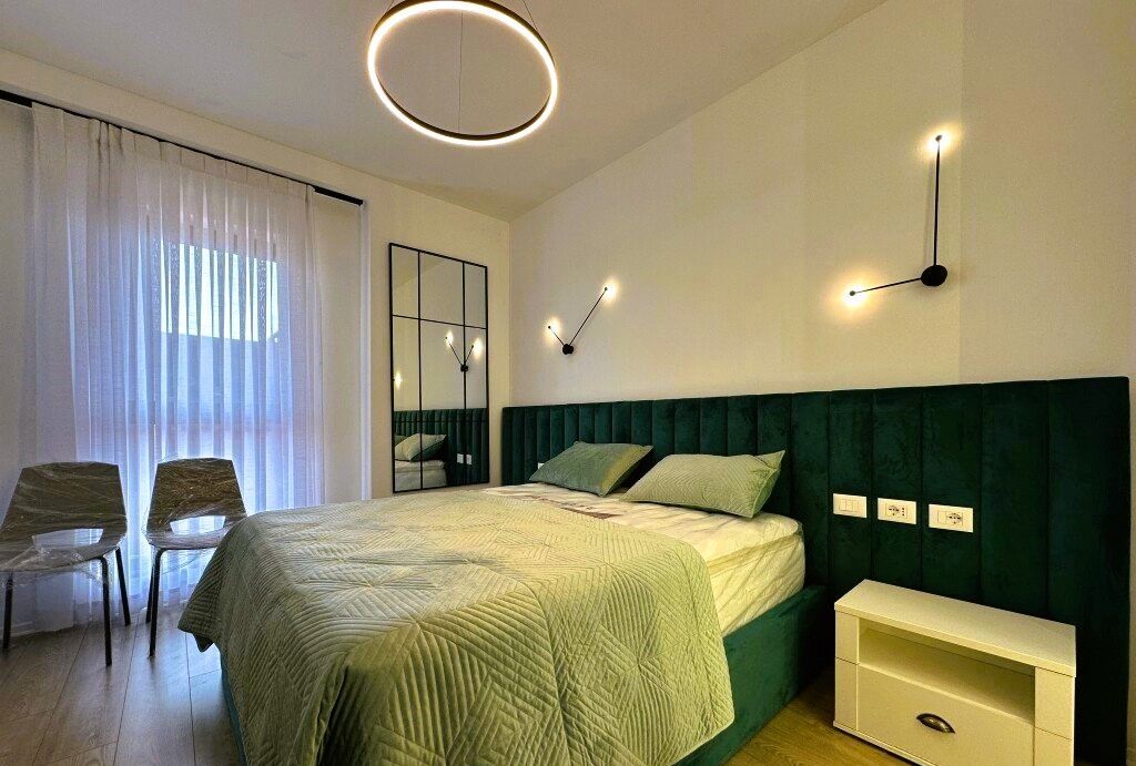 Apartament 1+1 per qira tek Tirana Garden Building!
