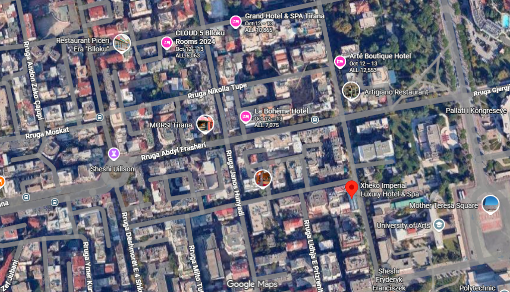 JEPET ME QIRA DYQAN NË BLLOK, TIRANË   ID 5439