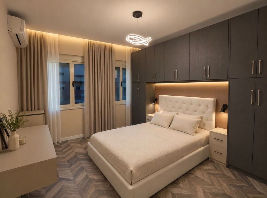 🏢Vicino al Kristal Center, appartamento 1+1 in affitto, arredato, 65.000 Leke
