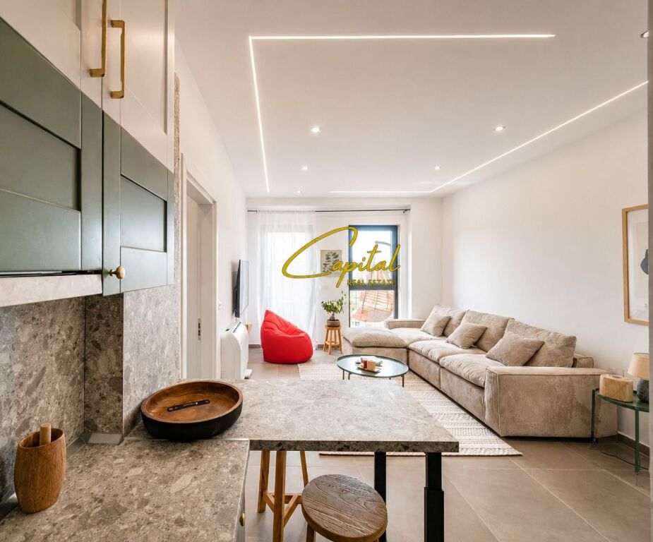 APARTAMENT ME QIRA 1+1 GARDEN BUILDING RESIDENCE 85.000 LEKE