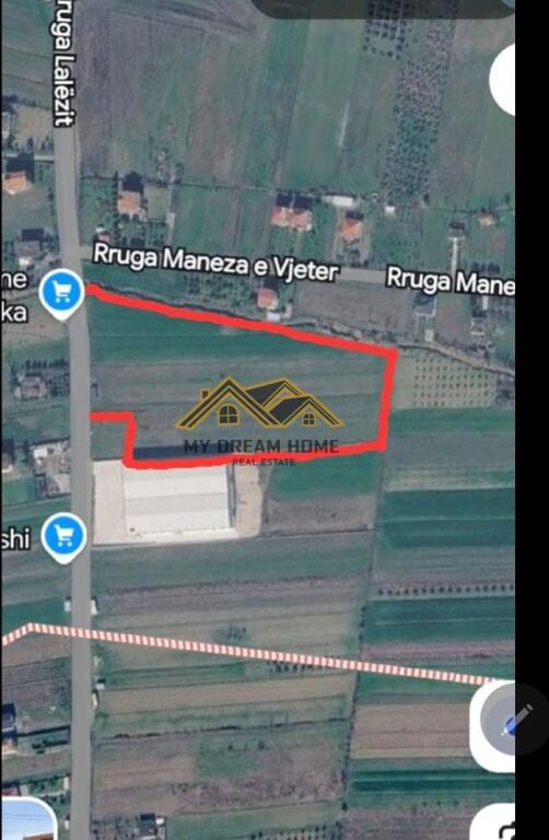 Tokë për Shitje në Manëz Buze Rruge !