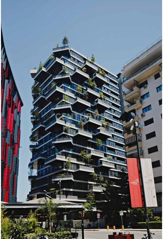 Ambiente Premium nel Vertical Forest Tirana – 169.31m² | Piano 1 | Facciata con Visibilità