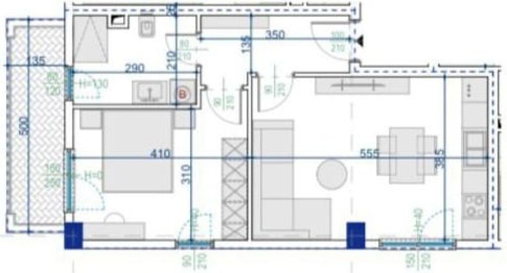 🏡 SHITET APARTAMENT 1+1 – KAMËZ