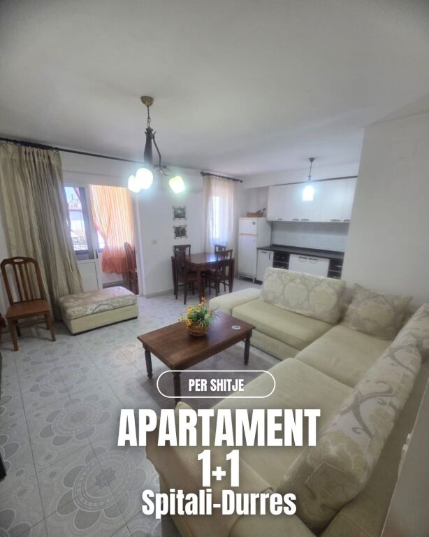 Shitet Apartament 1+1 – Pranë Spitalit