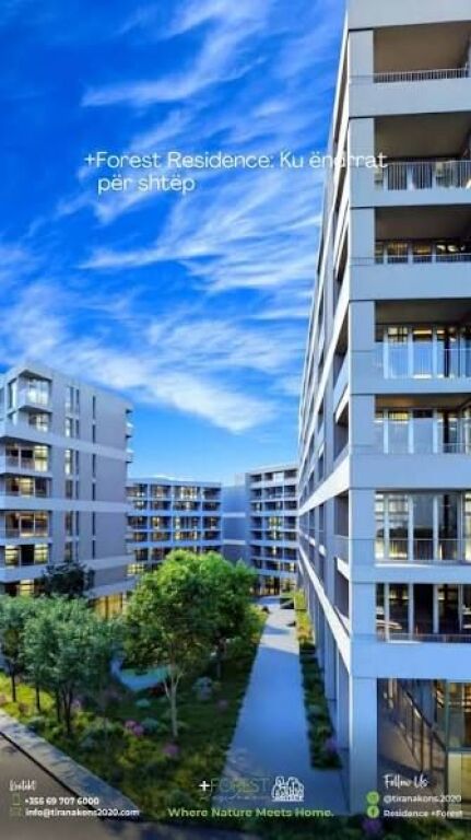 Shitet 2+1 110m2 Forest Residenc