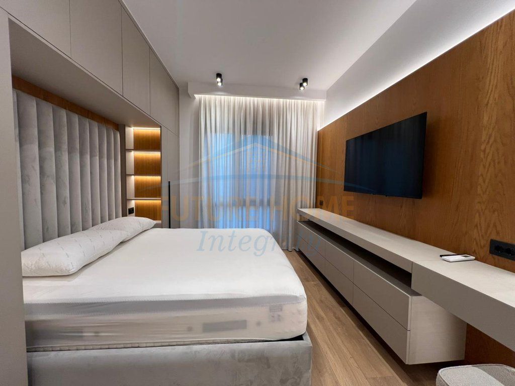 For rent, 2+1 Apartment + Parking space, Erli Residence, Tirana.