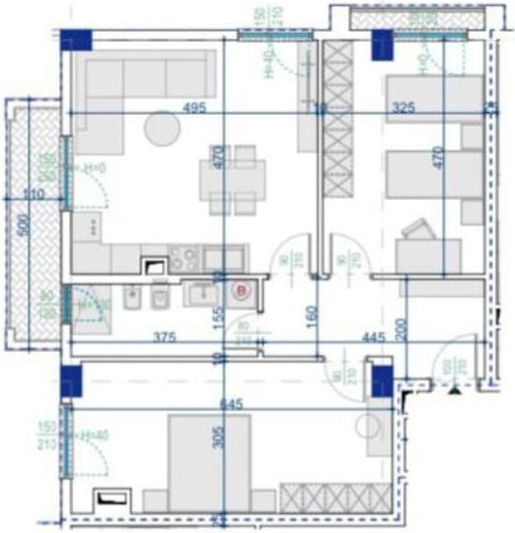 🏡 APARTMENT 2+1 FOR SALE – KAMËZ