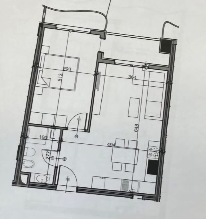 Apartment 1+1 for Sale Aluna Complex in Paskuqan