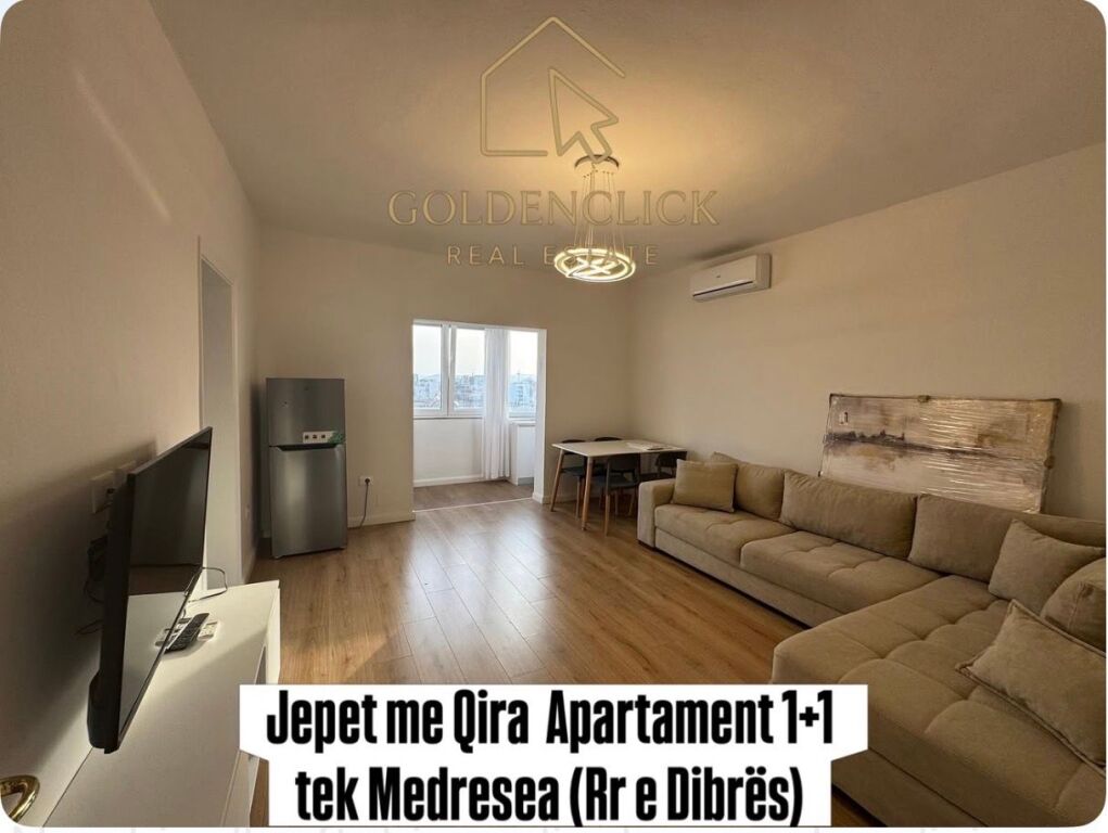 Affittasi appartamento 1+1 in Via Dibrës, vicino alla Medresa