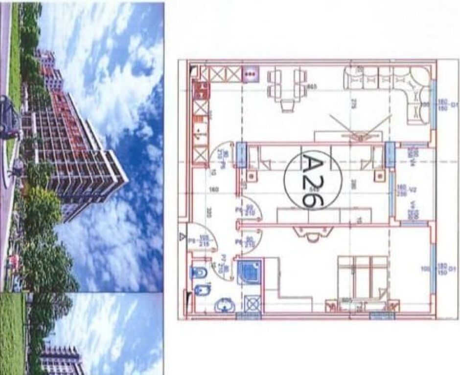 SHITET APARTAMENT 2+1 – KOMPLEKSI SPACE CITY, PASKUQAN