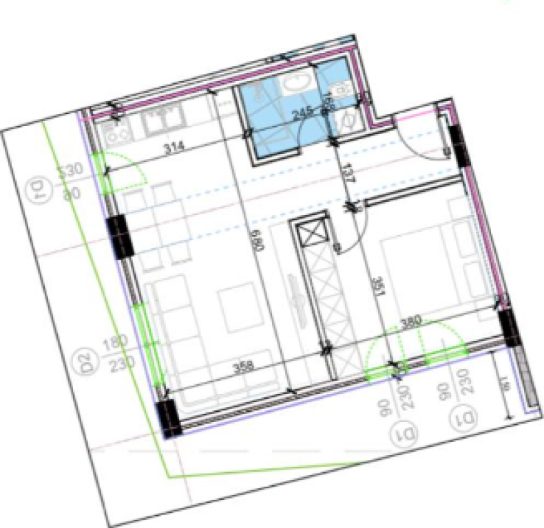 SHITET APARTAMENT 1+1 | KODRA E DIELLIT 2