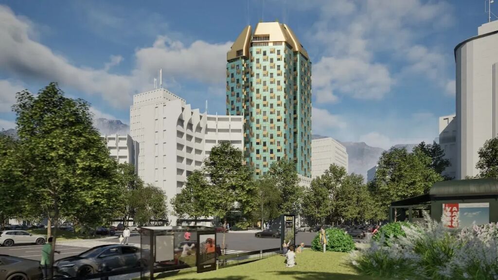 APARTAMENT NE SHITJE 1+1 BAZAR GATE .PAZARI RI