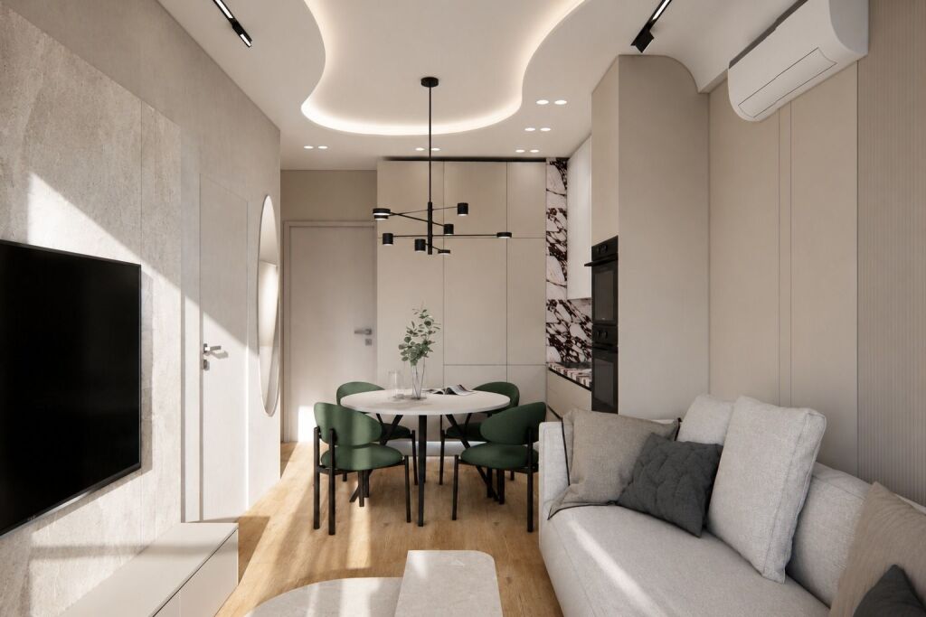 Apartment 1+1 for sale !! At Kadiu, Magalem