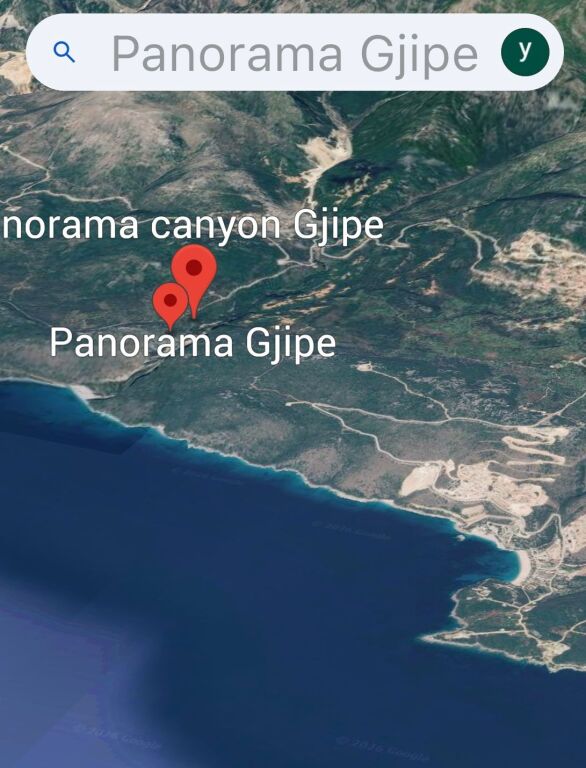 Shitet Toke ne Gjipe Himare 2000 m2