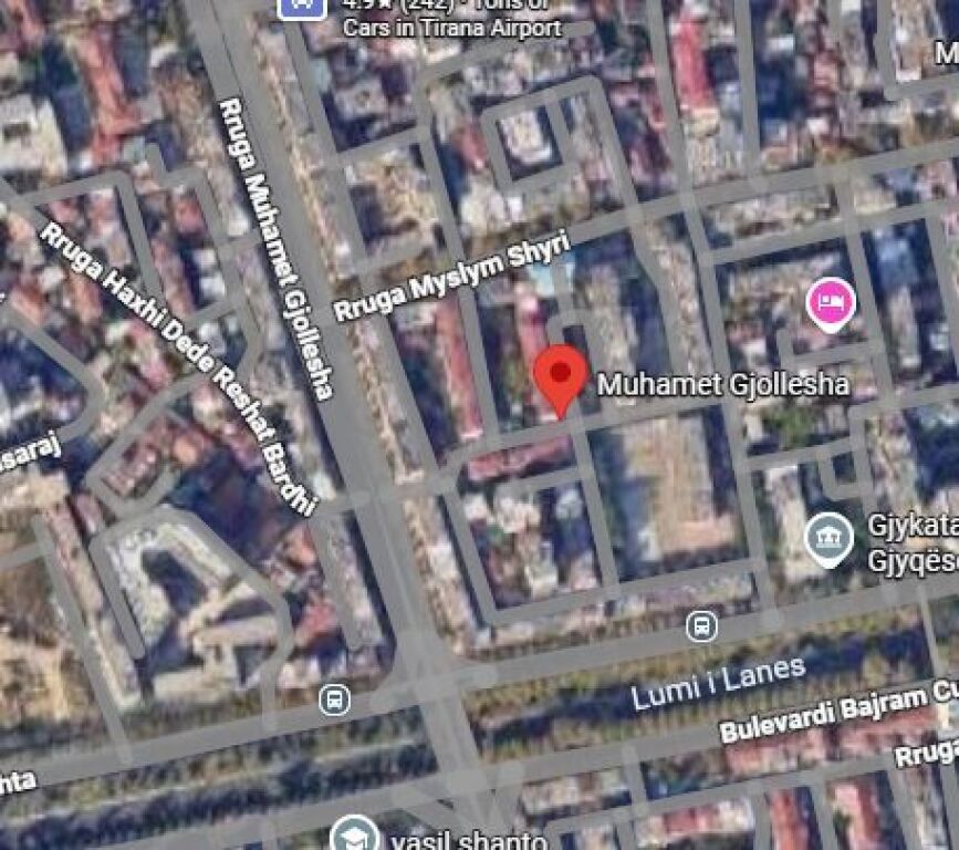 Apartment 1+1 for rent on Muhamet Gjollesha Street, Tirana  ID 5452