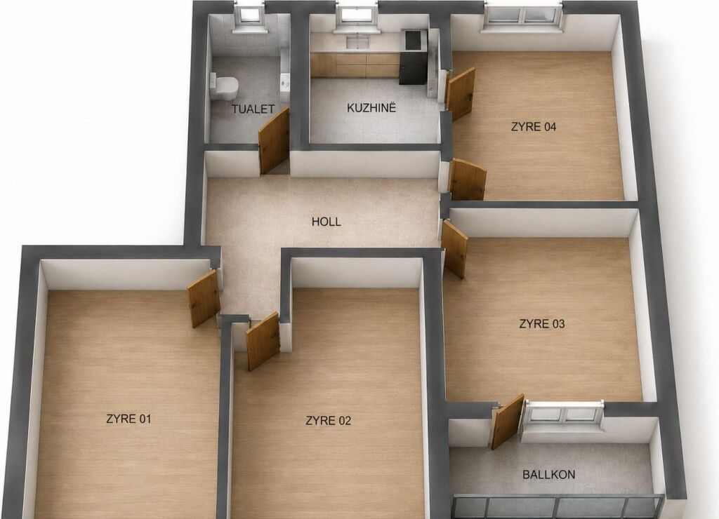 Qera | Ambjent Biznesi | 9 Katëshet | 500 €/muaj
