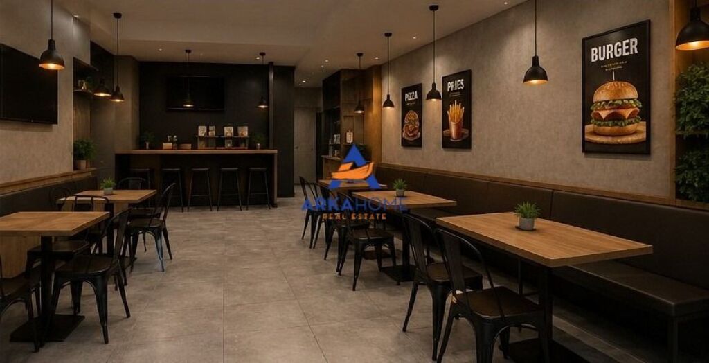JEPET ME QIRA FAST-FOOD + SHITJE BIZNESI 60 M2 "KTHESA E KAMZES" 700 EURO