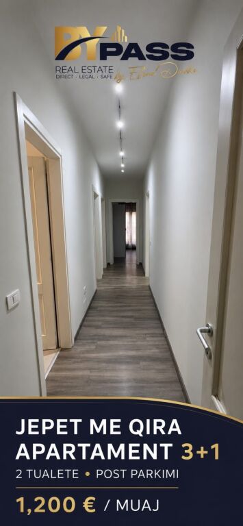 Apartament 3+1+Post me qira ne Delijorgj
