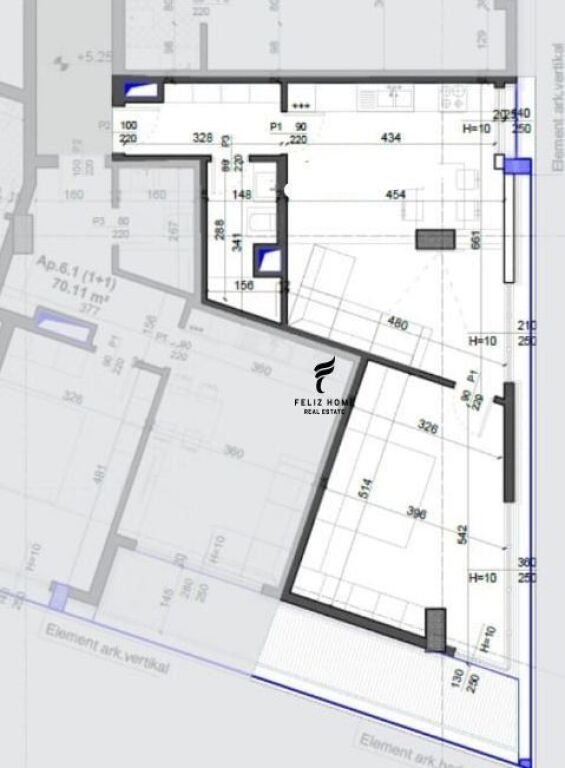 IN VENDITA APPARTAMENTO 2+1+2 EX CAMPO DI AVIAZIONE 237.000 EURO FH-91522