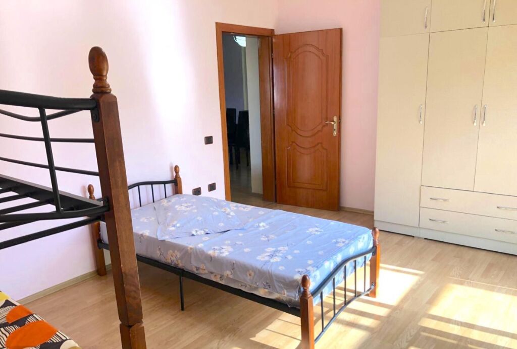 For rent Apartment 2+1, at the end of Jordan Misja street just past the Train Tracks 400 thousand old lek