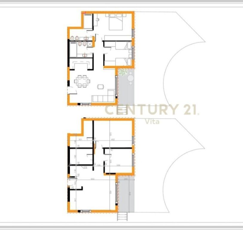 APPARTAMENTO 2+1 CON CORTILE PRIVATO – BAIA DI LALËZ | Residenza VARKA