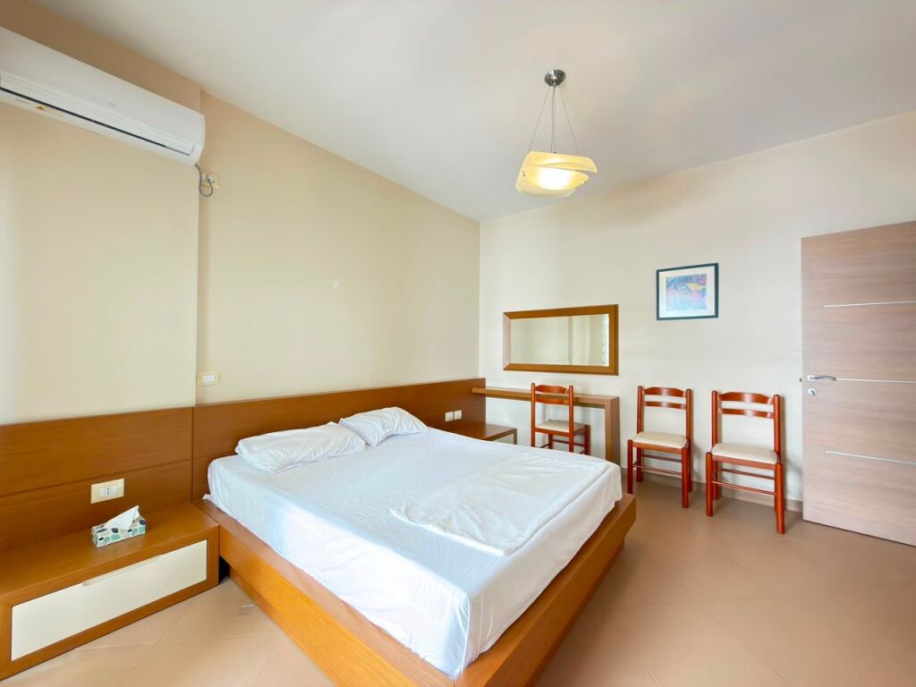 Apartament 2+1 me Qera me Pamje Deti, Tetor - Maj 📍 Lungomare, Vija e Parë, Big Scoop, Vlorë