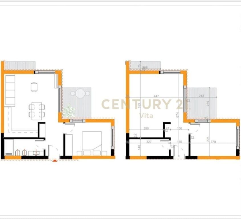 APPARTAMENTO 1+1 – GOLFO DI LALËZ | Residenza VARKA