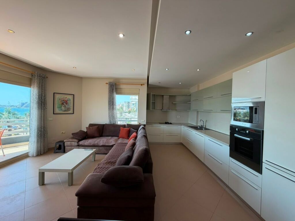 Apartament 2+1 me Qera me Pamje Deti, Tetor - Maj 📍 Lungomare, Vija e Parë, Big Scoop, Vlorë