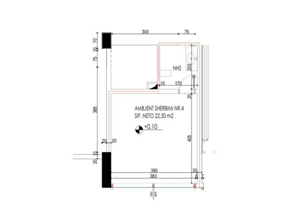 JEPET ME QERA AMBIENT KOMERCIAL 25m2| MYSLYM SHYRI, PRANË GJYKATËS SË RRETHIT