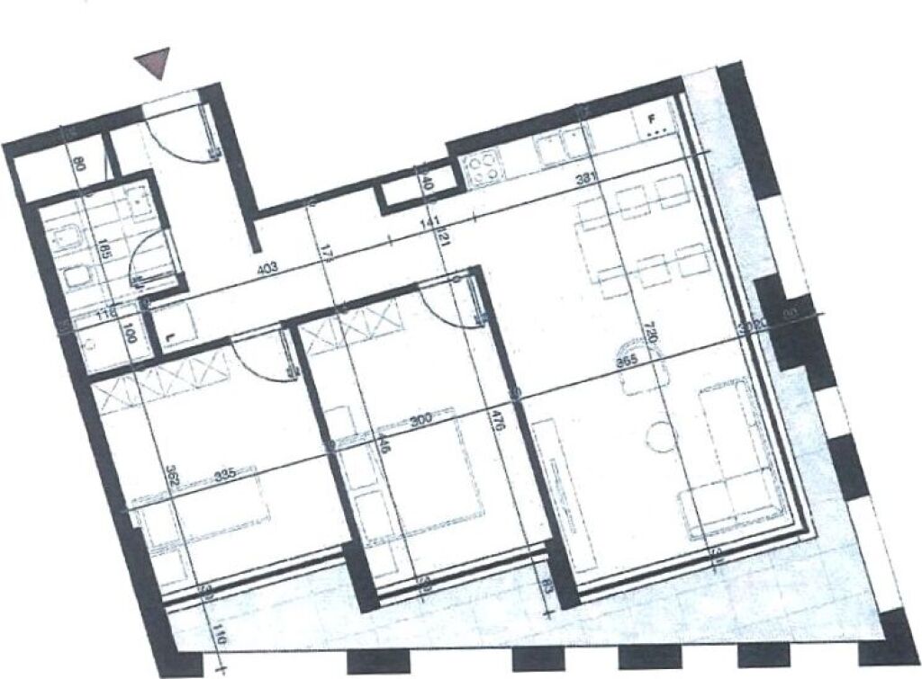 NEW BOULEVARD, IN ONE OF THE MOST PRESTIGIOUS TOWERS, WE SELL 2+1 APARTMENT