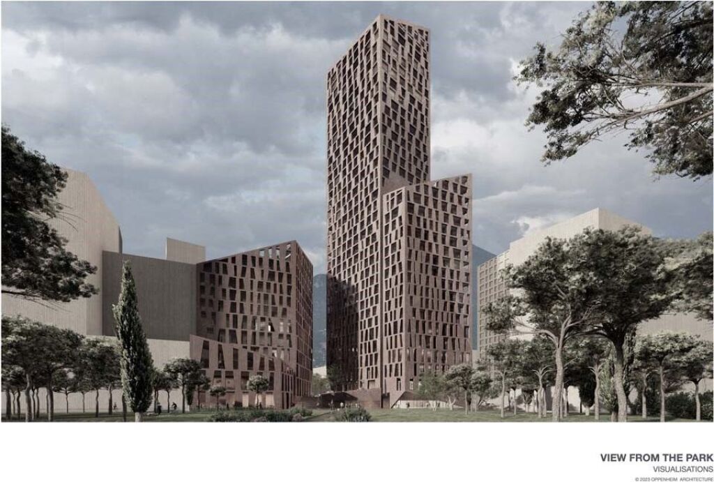 NEW BOULEVARD, IN ONE OF THE MOST PRESTIGIOUS TOWERS, WE SELL 2+1 APARTMENT