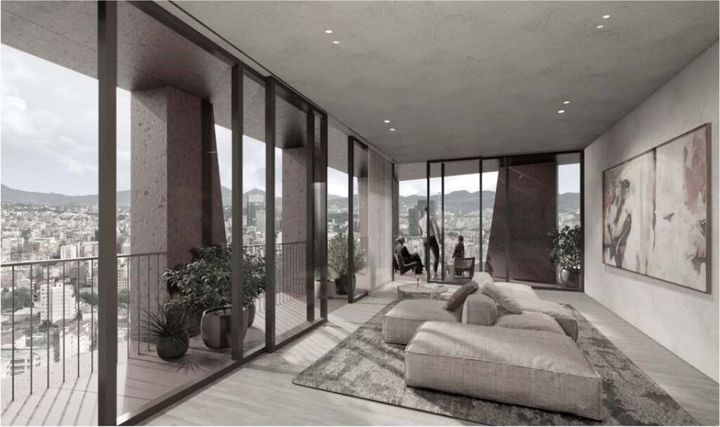NEW BOULEVARD, IN ONE OF THE MOST PRESTIGIOUS TOWERS, WE SELL 2+1 APARTMENT