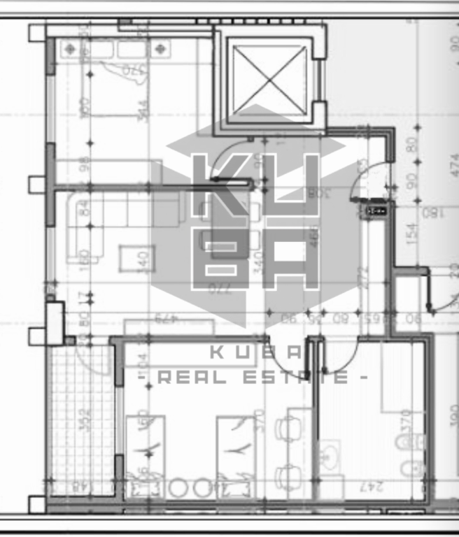 Apartament 2+1, 98 m2 në  Shitje, Bulevardi Blu📍Kamëz, 3 min nga Instituti Bujqesor. 93.8mln Lekë