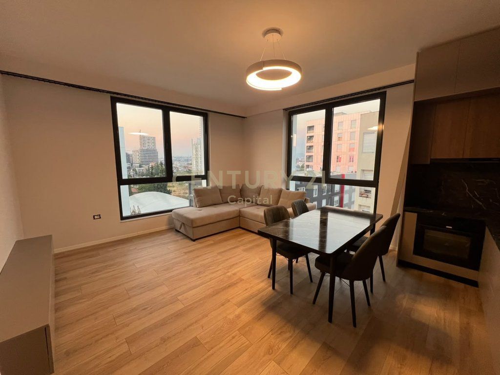 Appartamento 1+1 di lusso in affitto vicino a SPAK, edificio nuovo! 700 € /Mese 65.000 Lek /Mese
