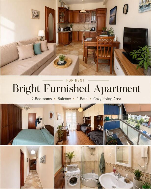 🏠 APPARTAMENTO 2+1 IN AFFITTO – IPOTECA, TIRANA