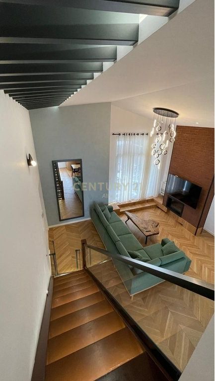 3+1 apartment for rent with veranda, parking space included – new furniture, Botanical Garden!