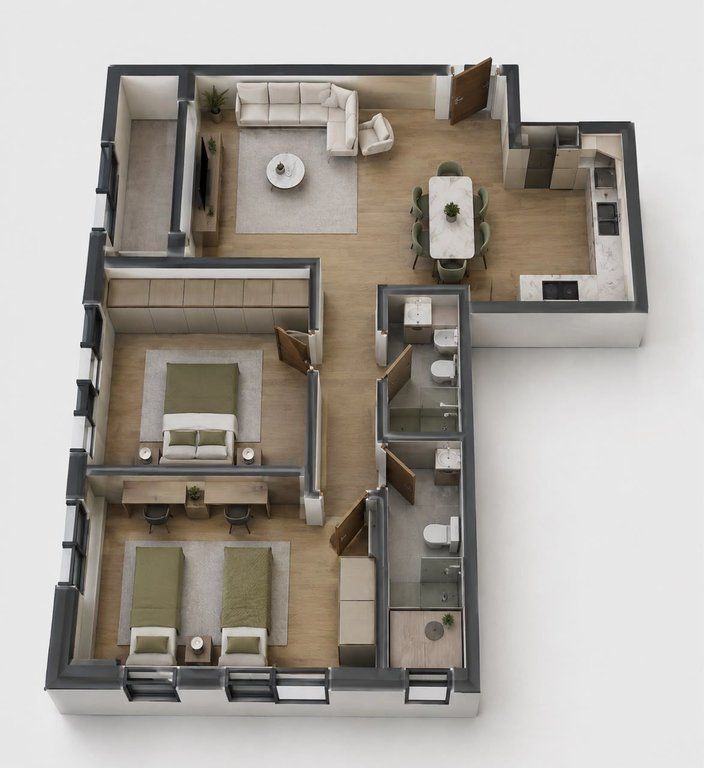 SHITET APARTAMENT KOMPLEKSI ART N'LAGJE , XHAMLLIK