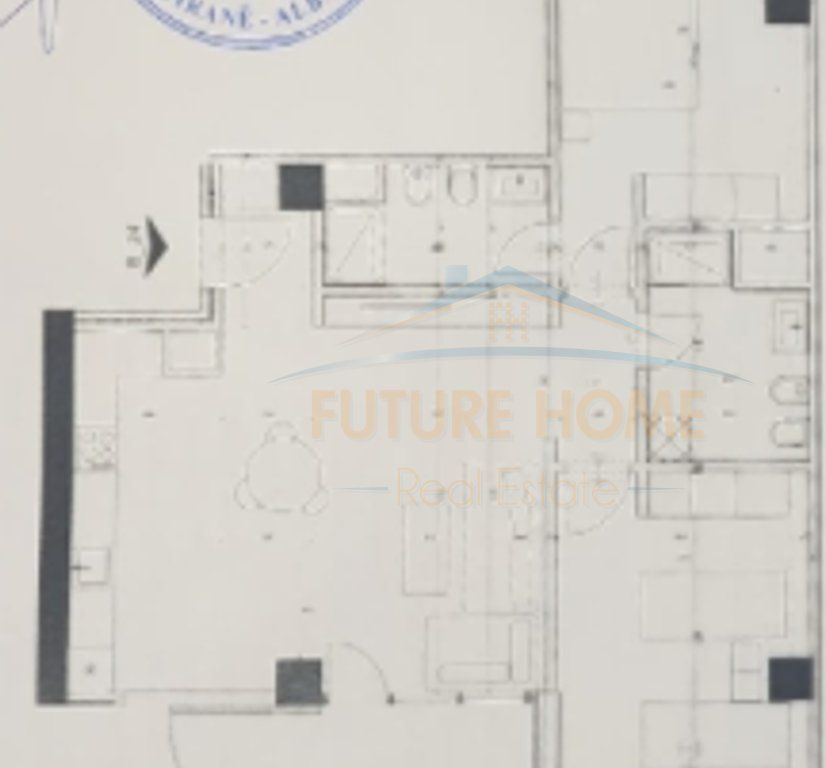 Shitet, Apartament 2+1+2, River Park Residence, Unaza e Re.